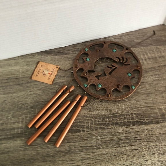 Metal Kokopelli Musical Piper Wind Chime - Picture 2 of 10